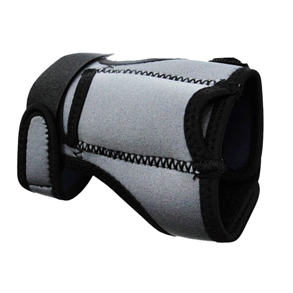 Detailed Look at Gray Dive Torch Holder Glove