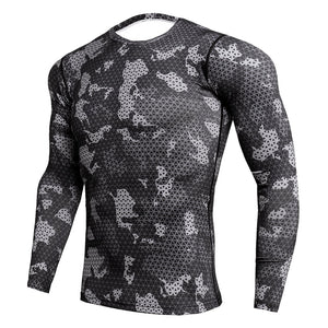 Men Rashguard: Camouflage Long Sleeve, Diving Specials, Scuba Gifts, Ocean lover, dive gadgets, Camouflage rashguard, gifts for him, dive equipment, men dive gadgets