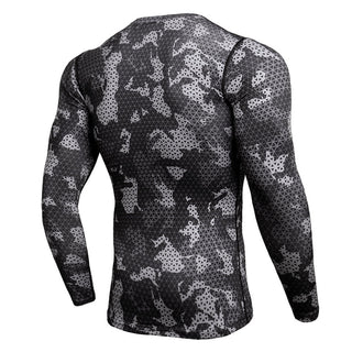 Men Rashguard: Camouflage Long Sleeve, Diving Specials, Scuba Gifts, Ocean lover, dive gadgets, Camouflage rashguard, gifts for him, dive equipment, men dive gadgets