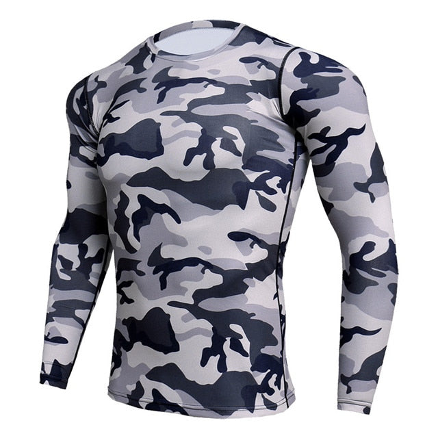 Men Rashguard: Camouflage Long Sleeve, Diving Specials, Scuba Gifts, Ocean lover, dive gadgets, Camouflage rashguard, gifts for him, dive equipment, men dive gadgets