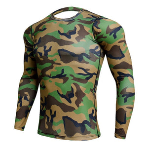 Men Rashguard: Camouflage Long Sleeve, Diving Specials, Scuba Gifts, Ocean lover, dive gadgets, Camouflage rashguard, gifts for him, dive equipment, men dive gadgets