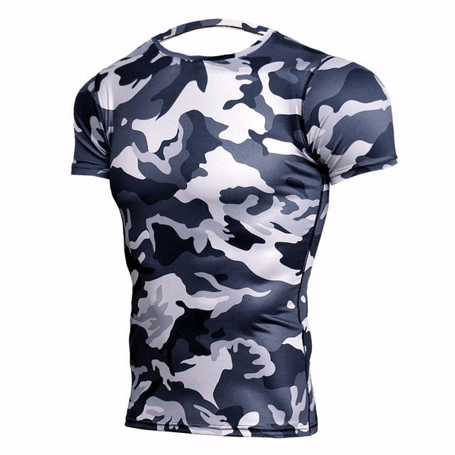 Men Rashguard: Camouflage Short Sleeve, Diving Specials, Scuba Gifts, Ocean lover, dive gadgets, Camouflage rashguard, gifts for him, dive equipment, men dive gadgets