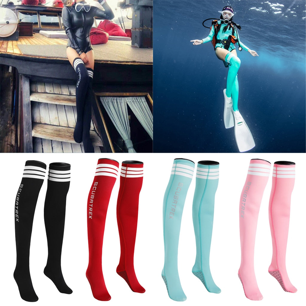 Prettyia Neoprene Diving Long Socks