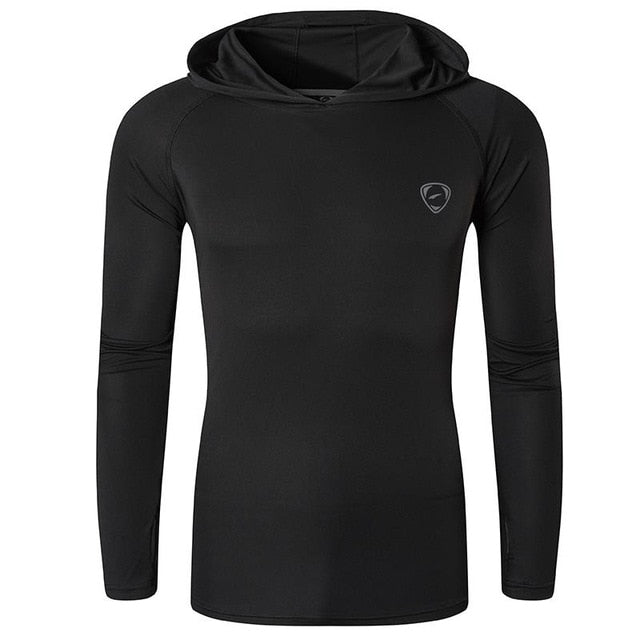 Shirt Rashguard Men with Hoodie: Beach Summer, Diving Specials, Scuba Gifts, Ocean lover, dive gadgets, rashguard, gifts for him, dive equipment, men dive gadgets