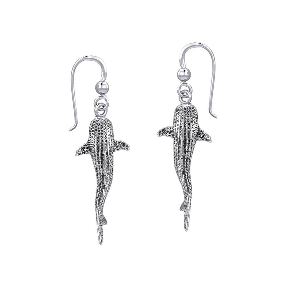 Whale Shark Hook Earrings