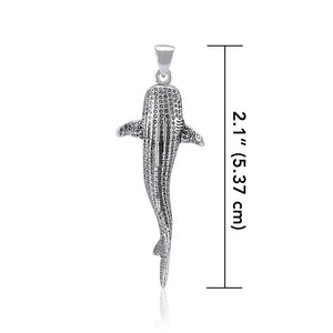 Whale Shark Silver Pendant