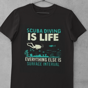 Scuba Diving Is Life black